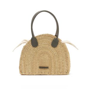 KAKI HDL - ECRU COTTON T POUCH