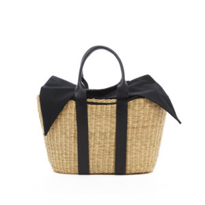 BLACK HDL - BLACK COTTON T POUCH