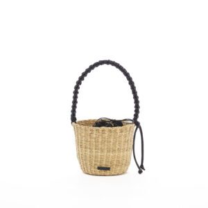 NATUREL - POIGNEES NOIRES - POCHE COTON B NOIRE