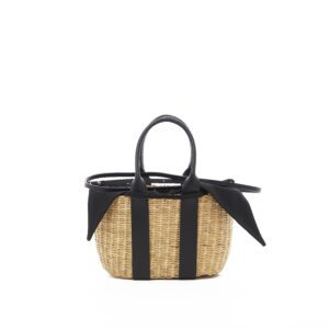 BLACK HDL - BLACK COTTON T POUCH