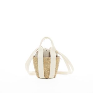 NATURAL - ECRU HDL - NATURAL LINEN POUCH