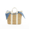 NATURAL - ECRU HDL - BLUE DENIM T POUCH