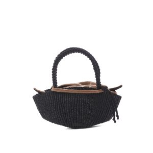 POIGNEES NOIRES - POCHE LAINE T MARRON