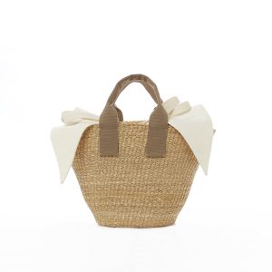 BEIGE HDL - ECRU COTTON T POUCH