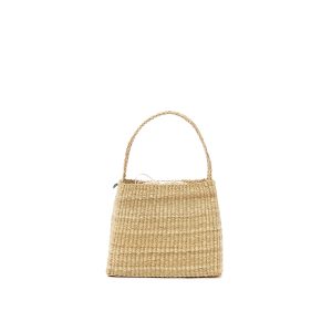 NATURAL - NATURAL HDL - ECRU COTTON B POUCH