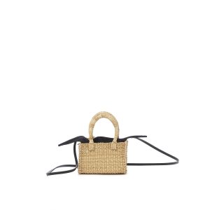 BLACK HDL - BLACK COTTON T POUCH