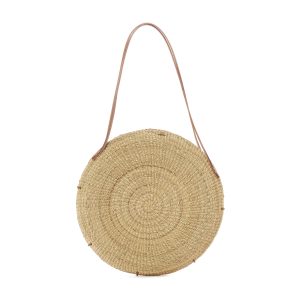 TAN HDL - ECRU COTTON B POUCH