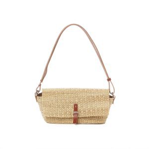 NATUREL - POIGNEES TAN - POCHE COTON B ECRUE